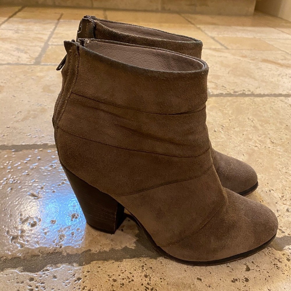 Steve Madden suede bootie